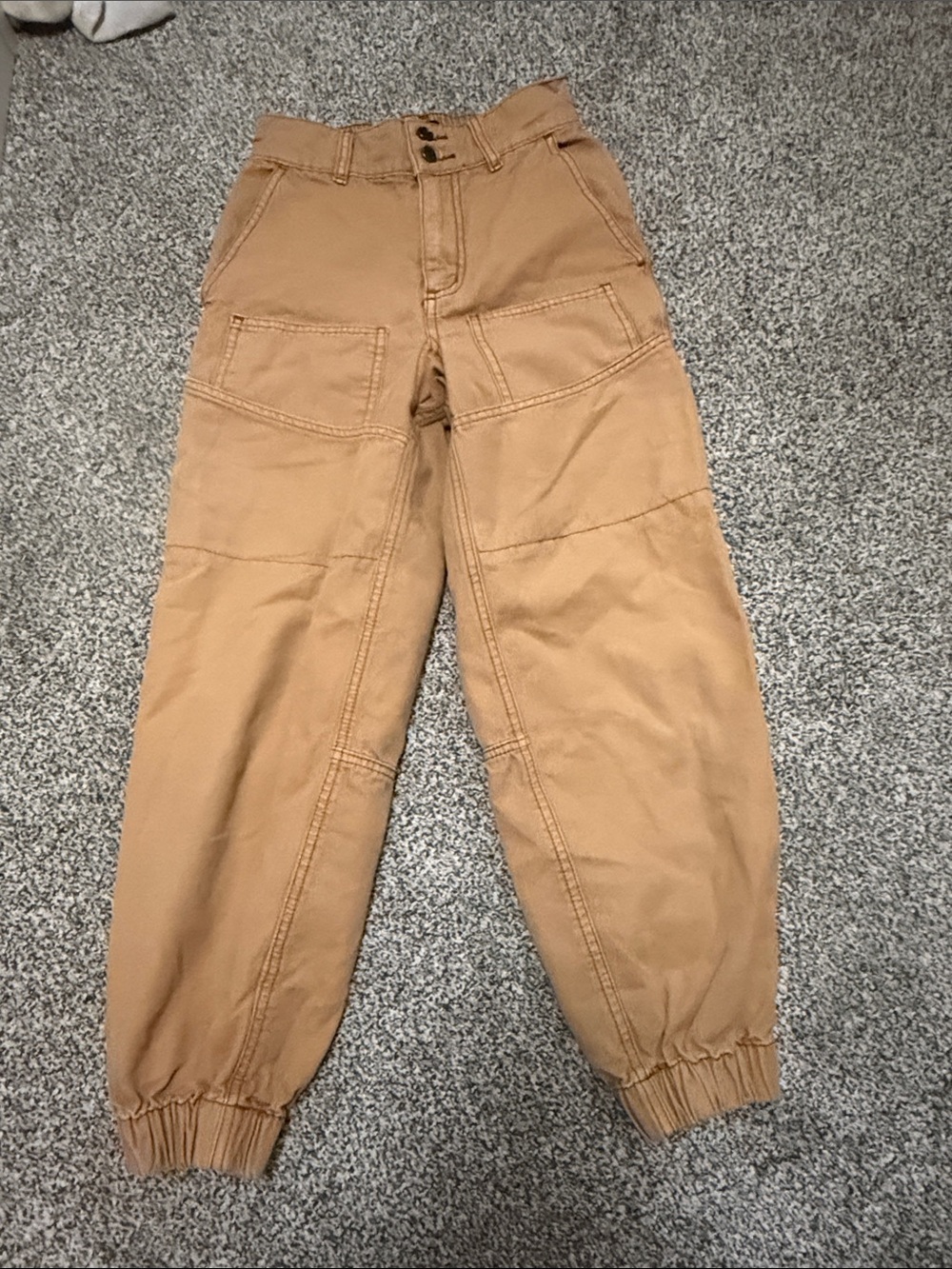 BDG Caramel/Tan Utility Jogger Pants